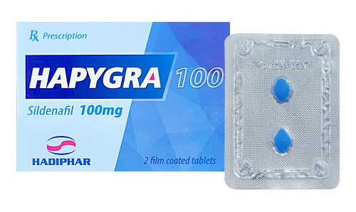 HapyGra 100mg <br style="font-size:20px !important">90.000đ<br>Hộp 1 Vỉ 2 viên